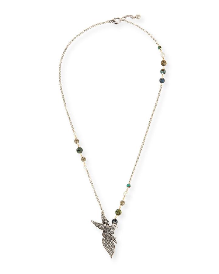 Canopy Long Pendant Necklace