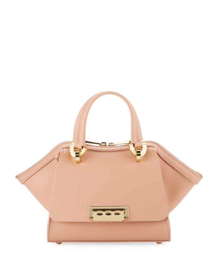 Eartha Mini Leather Double-handle