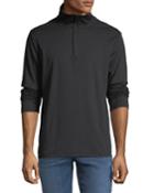 Men's Mock-neck Half-zip Jacket