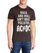 Men's Rock And Roll Printed Cotton T-shirt