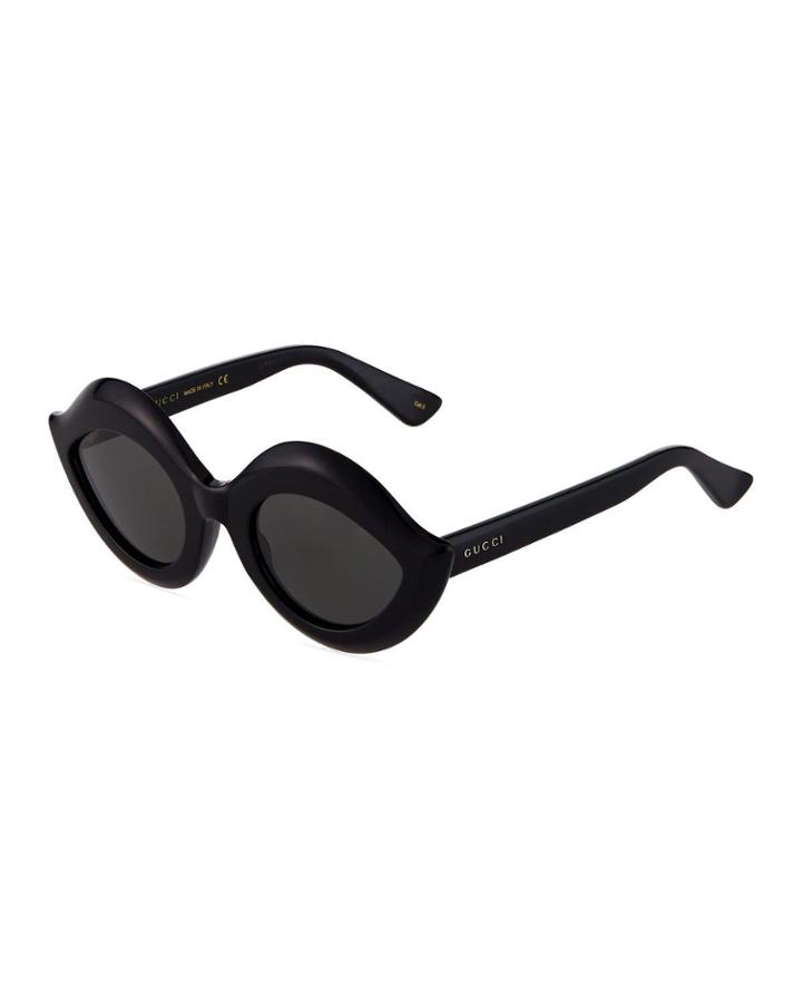 Sculpted Acetate Cat-eye