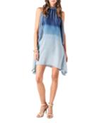 Channing Dip Dye Washed Handkerchief Dress