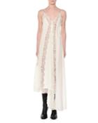 Angie Marocaine V-neck Sleeveless Silk Lace Cami Dress