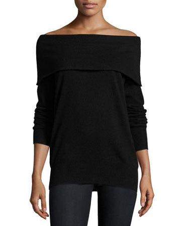 Cashmere Off-the-shoulder