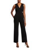 Crepe Embellished Jumpsuit
