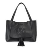 Ollie Large Leather Tote Bag