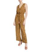 Sofia Floral Sleeveless Jumpsuit
