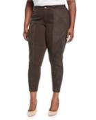 Monroe Pants With Sueded Panels,