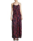 Side-tie Long Dress