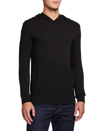 Men's French Terry Long-sleeve Hoodie