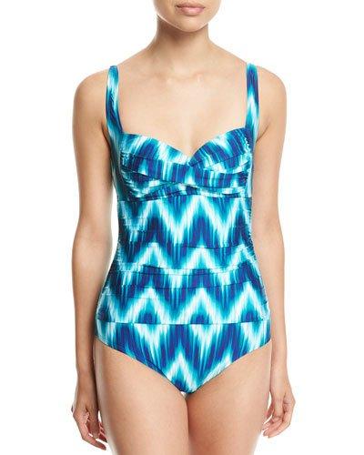 New Wave Sweetheart Printed One-piece
