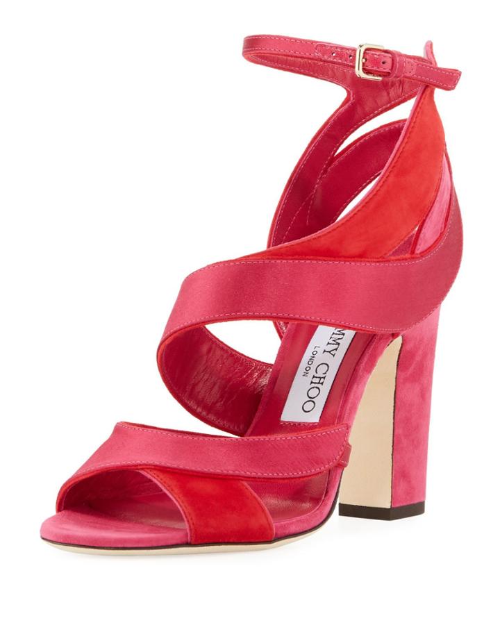 Falcon Mixed Satin/suede