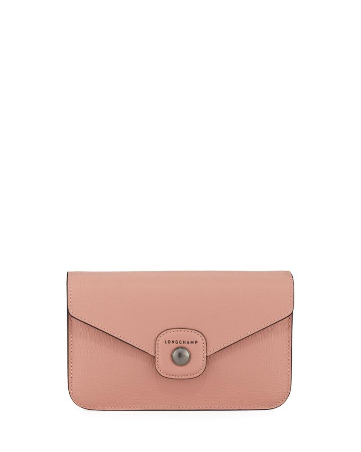Leather Flap-top Crossbody Bag