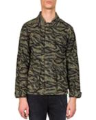 Men's Midi Camouflage Jacket