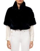Rabbit Fur Horizontal Bolero
