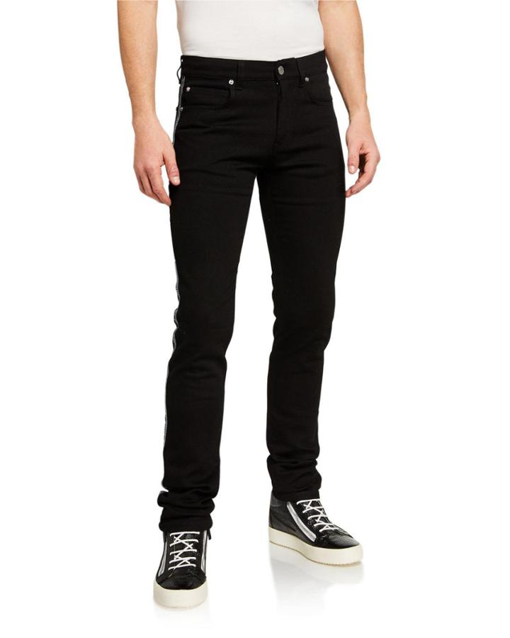Men's Logo Taping Jeans
