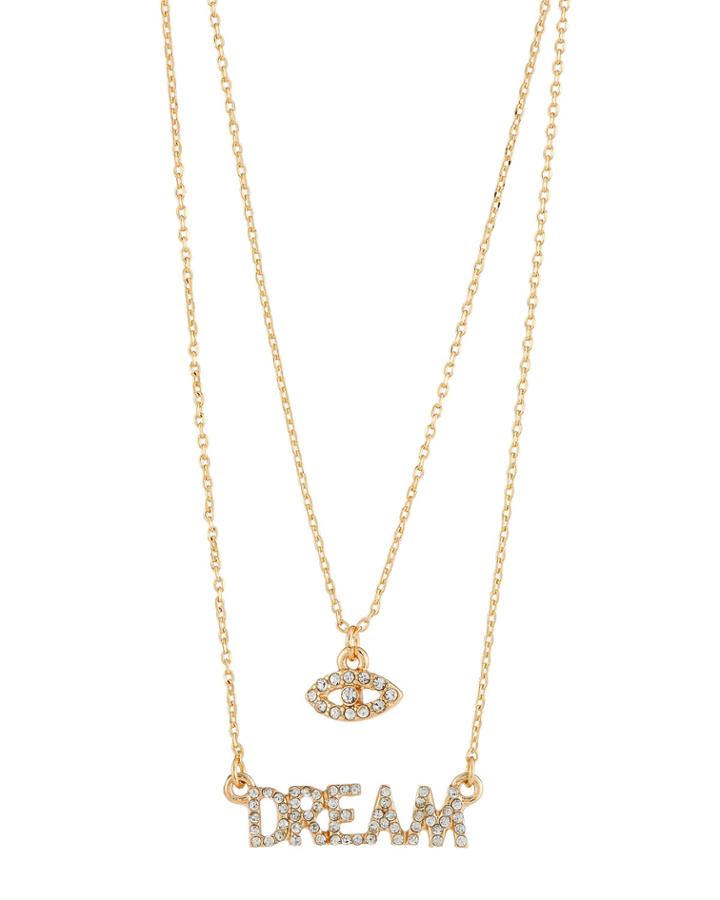 Layered Crystal Dream Necklace