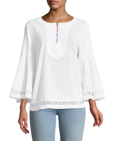 Gossip Bell-sleeve Top