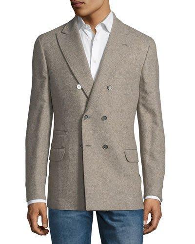 Textured Two-button