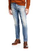 Men's Dylan Slim-fit Faded Jeans