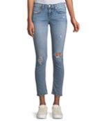 Mid-rise Cropped-ankle