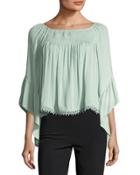 Anne Bell-sleeve Blouse