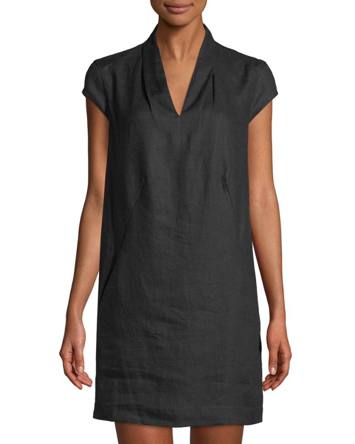 Linen Cap-sleeve