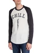 Men's Chill Graphic Raglan-sleeve Baseball T-shirt