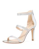 Dalia Embellished Metallic Sandals,