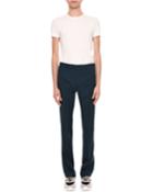 70s Check Virgin Wool Trousers