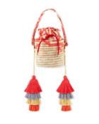 Fique Bucket Bag With Crossbody