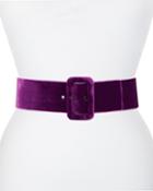 Silk Velvet Belt