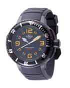 Men's Termoclino Stainless Steel Diver Watch, Black/yellow