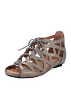 Brielle Lace-up Flat Cutout Comfort