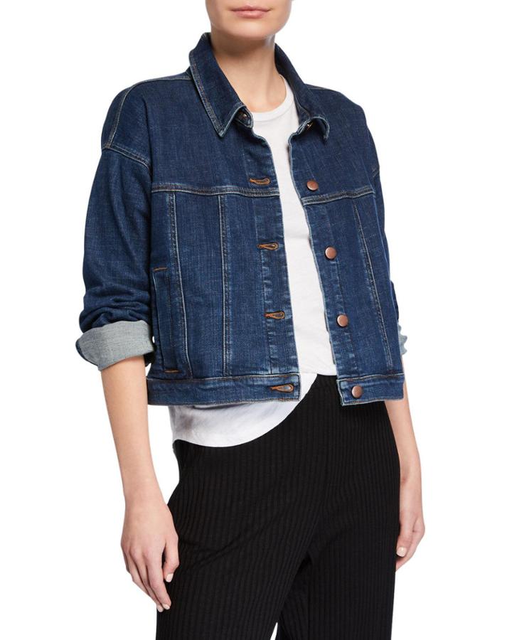 Cropped Jean Jacket