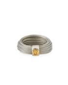 Multi-strand Cable Ring W/