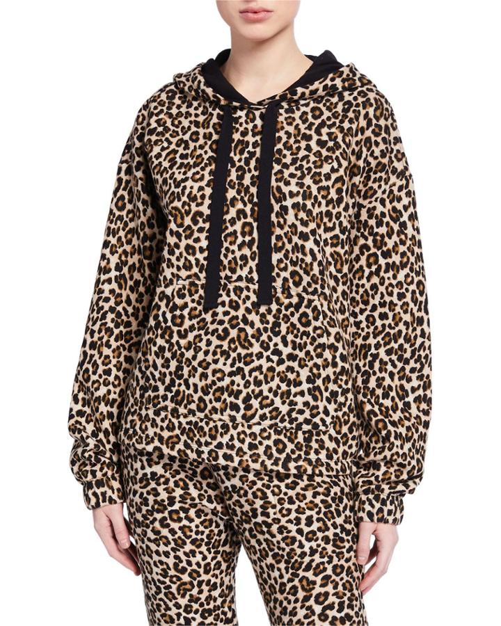 Kassidy Leopard-print Hoodie