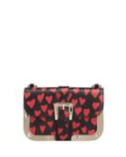 Heart-printed With Studded Stars
