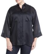 Hensley Stretch-cotton Blouse,