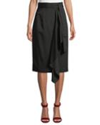 Belted Draped-front