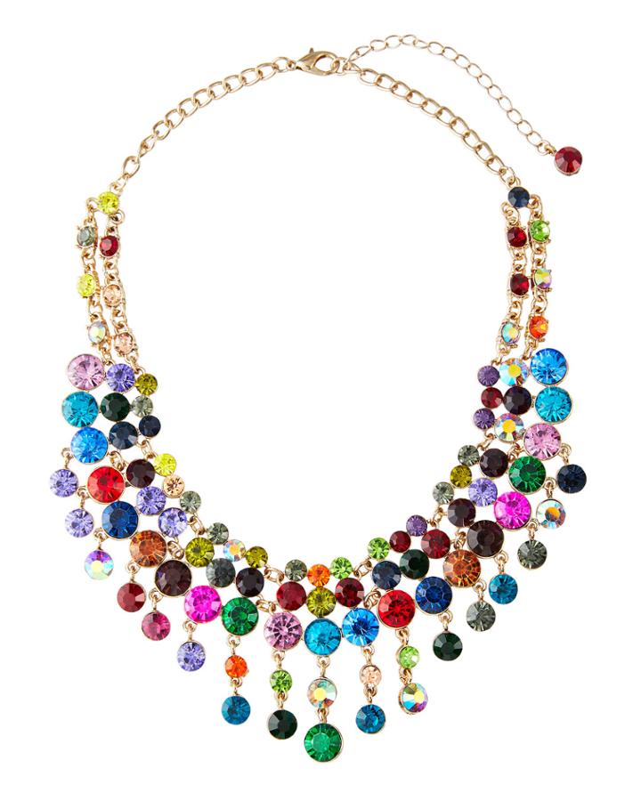 Crystal Bib Necklace