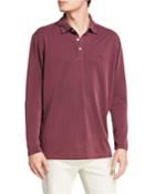 Men's Coastal Crest Long-sleeve Polo