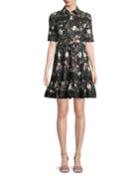 Botanical Short-sleeve Poplin