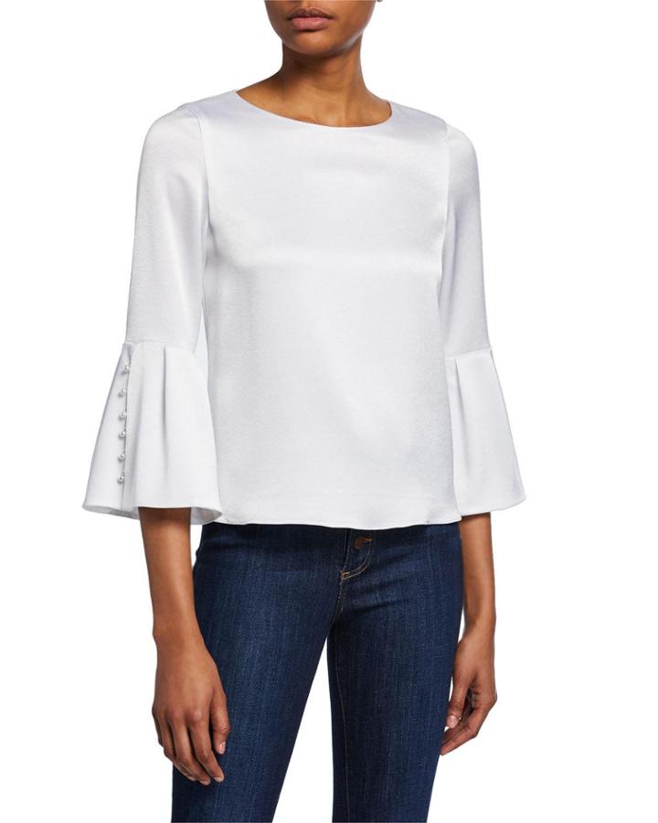 Bernice Bell-sleeve Top