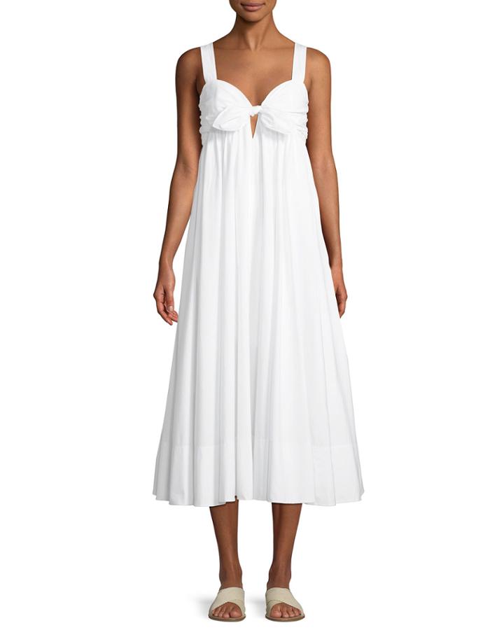 Iris Tie-front Cotton