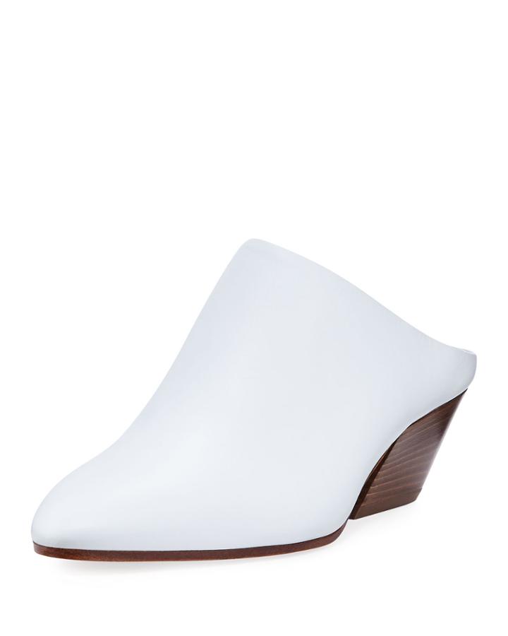 Vigo Leather Block-heel