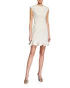 Cap-sleeve Ruffle