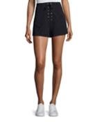 Kyle Lace-up High-waist