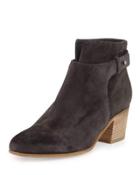 Harriet Suede Ankle Boot, Pewter