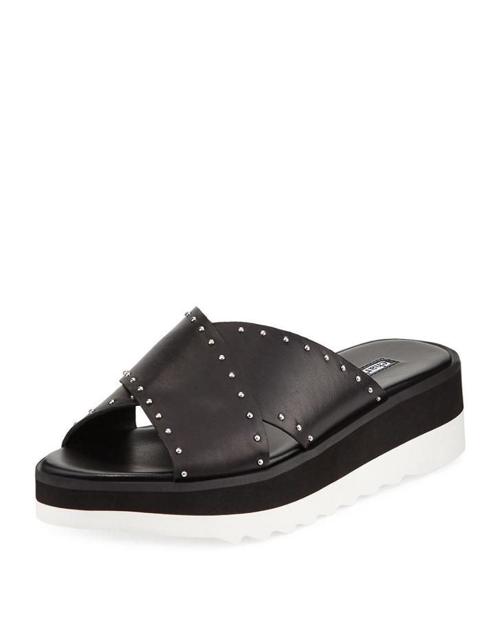 Buxom Studded Leather Sport